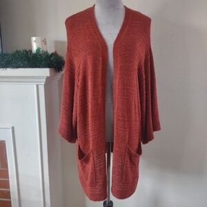 Old Navy burgundy sweater cardigan